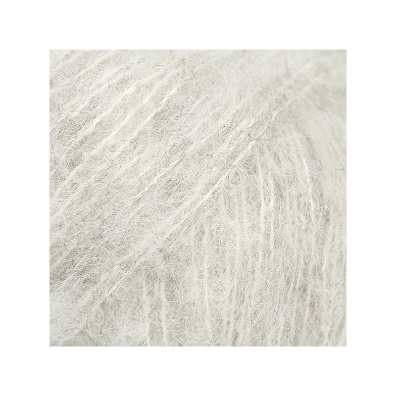 DROPS BRUSHED ALPACA SILK 35 GRIS PERLE