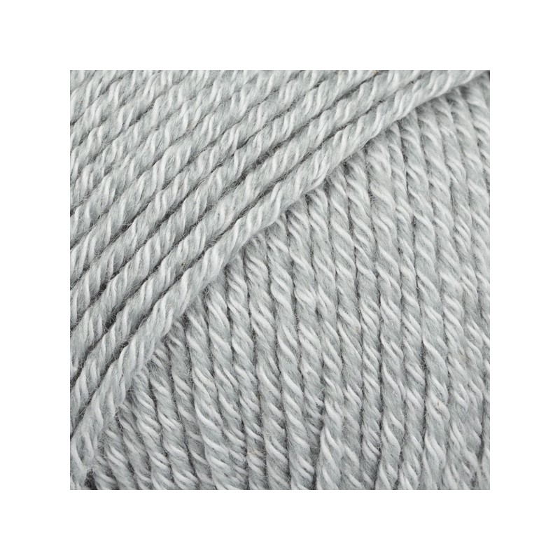 DROPS COTTON MERINO UNICOLOR 20 GRIS CLAIR