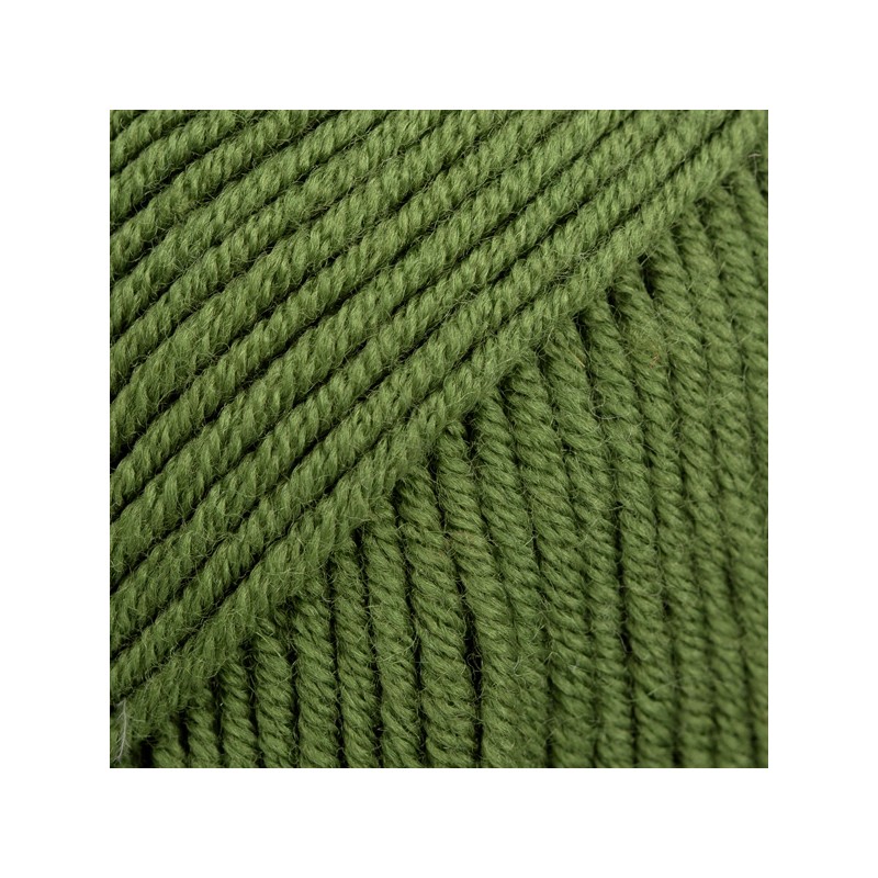 DROPS MERINO EXTRA FINE UNICOLOR 52 BLAD GROEN