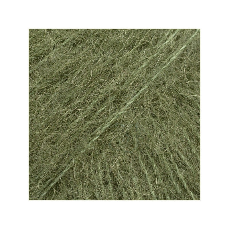 DROPS BRUSHED ALPACA SILK 32 VERT MOUSSE