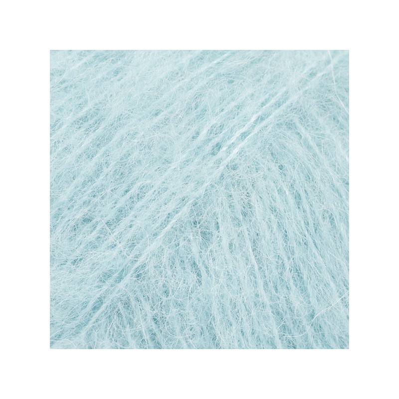 DROPS BRUSHED ALPACA SILK 15 LICHT ZEEGROEN