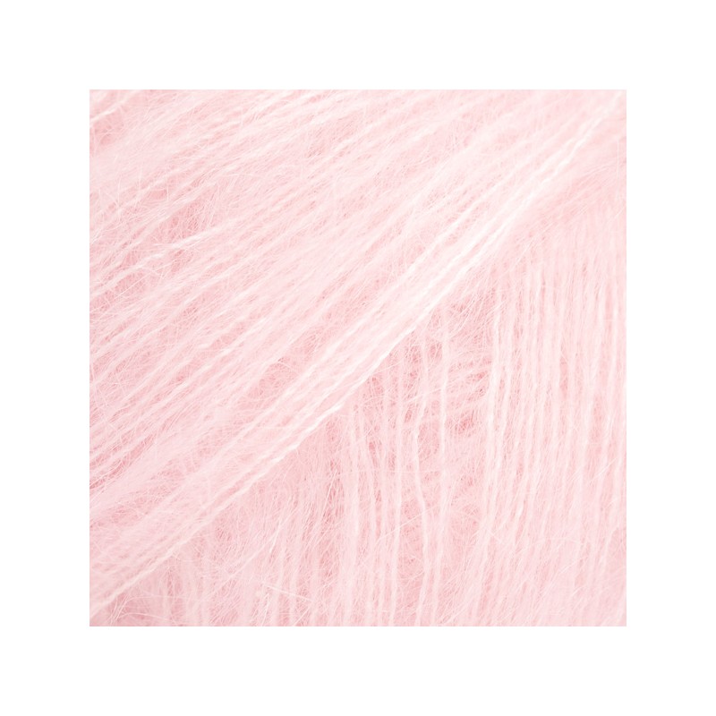 DROPS KID SILK 72 ROSE PASTEL