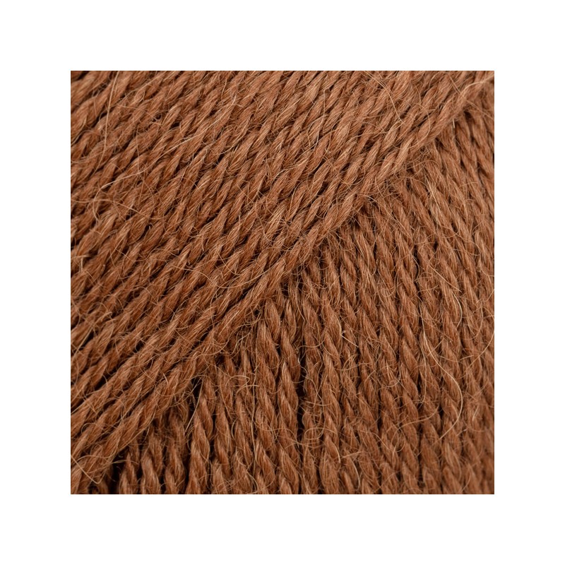 DROPS ALPACA UNICOLOR 9041 BRUN CUIVRE