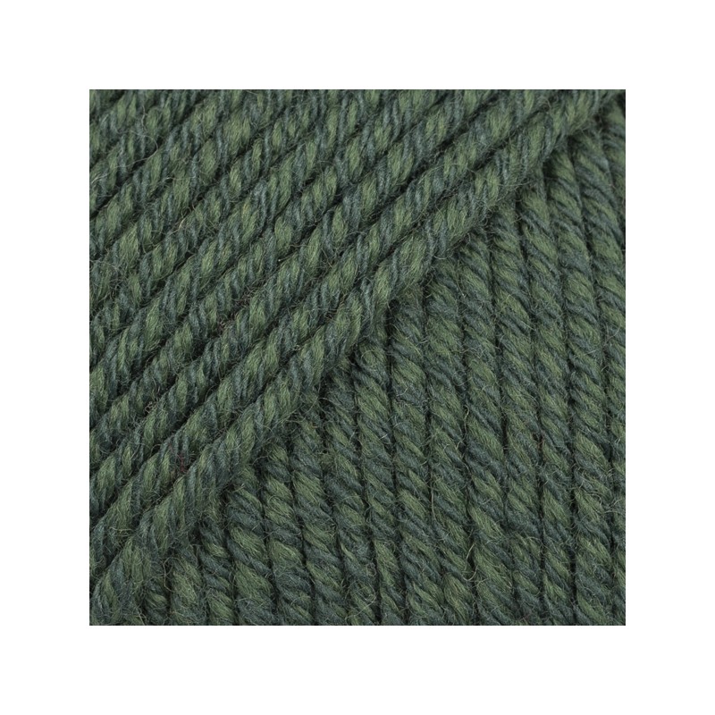 DROPS COTTON MERINO UNICOLOR 22 VERT FONCÉ