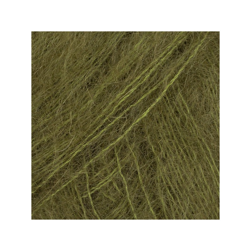 DROPS KID SILK 66 OLIVE FONCÉ