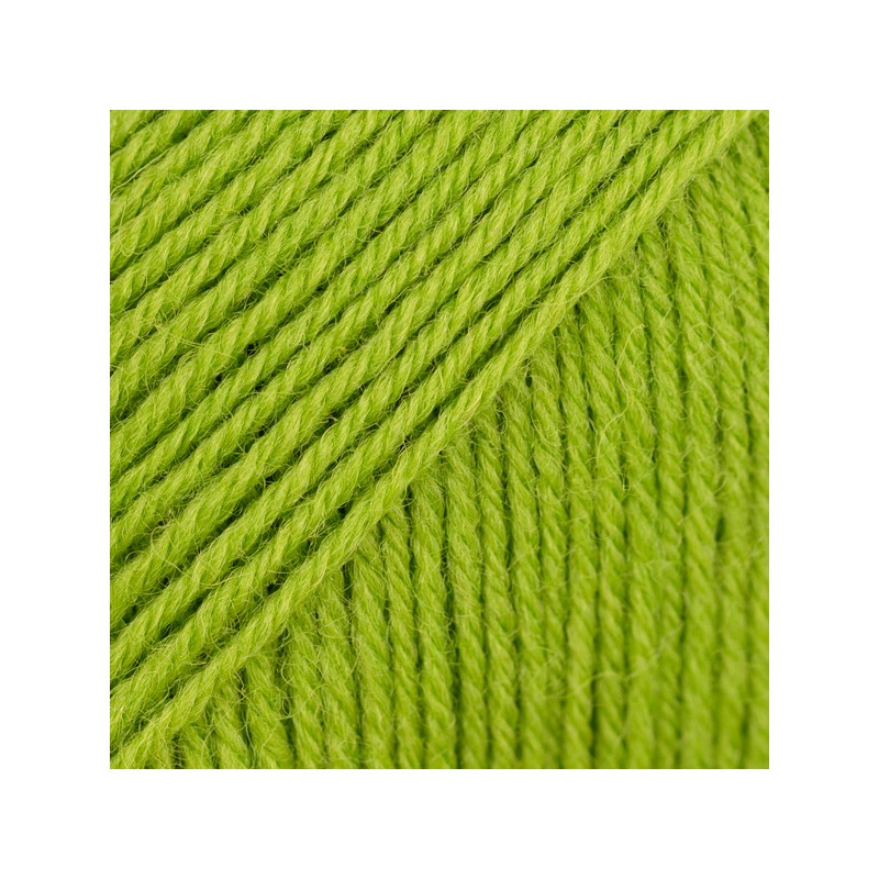 DROPS FABEL UNICOLOR 112 VERT POMME