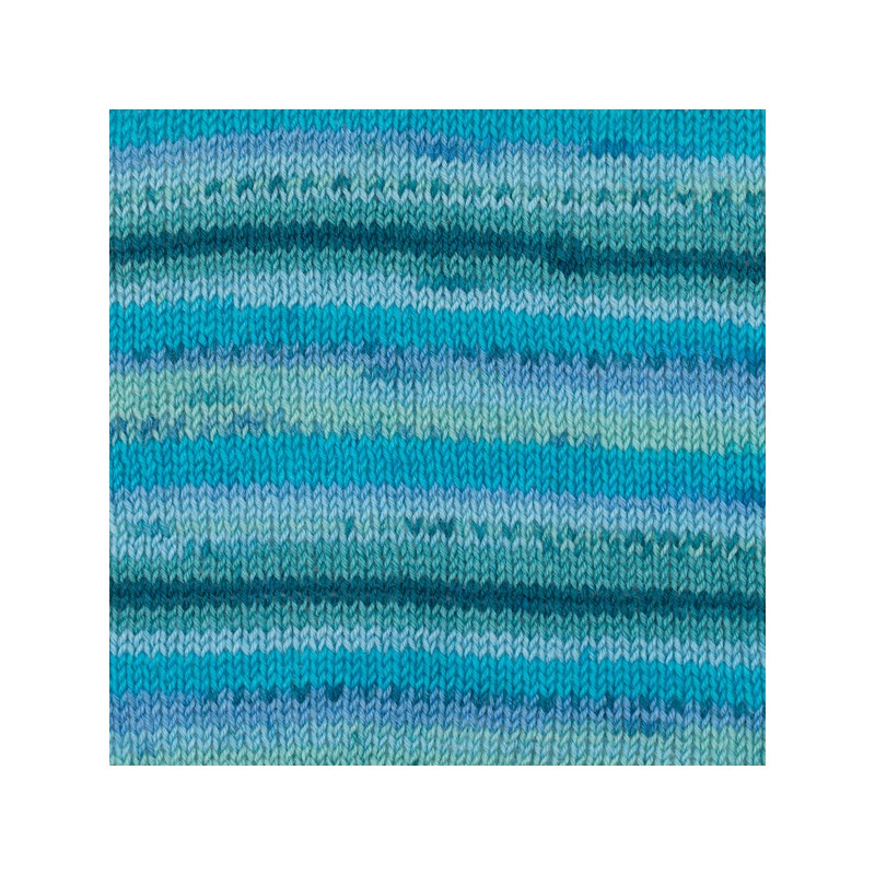 DROPS FABEL PRINT 340 BLEU LAGON