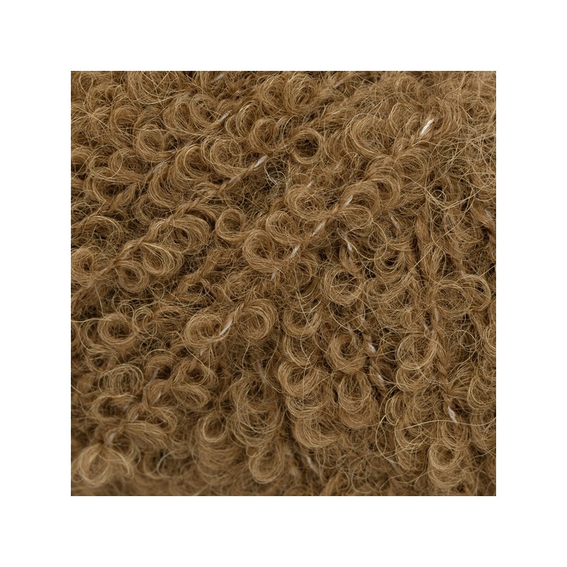 DROPS ALPACA BOUCLÉ UNICOLOR 8904 CHATAIGNE