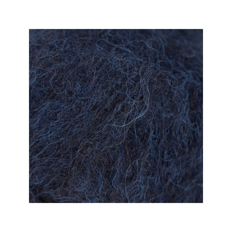 DROPS BRUSHED ALPACA SILK 42 MARINE FONCÉ